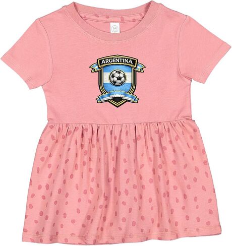 inktastic Argentina Soccer Emblem Infant Dress in Kuwait
