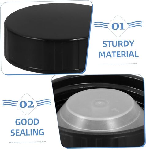 Screw Caps for Bottles 5 Pack of Glass Bottle Cap Growler Caps Anti Splashes Lids Polyseal Lid Airtight in Saudi Arabia