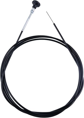 55199 Control Cable 15Ft with 2'' Black Knob Compatible with Trucks Cars Tractors Household Construction Machinery in Kuwait