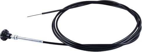 55199 Control Cable 15Ft with 2'' Black Knob Compatible with Trucks Cars Tractors Household Construction Machinery in Kuwait