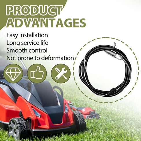 كابل التحكم في الجر في جزازة العشب متوافق مع موديلات Toro وLawn Boy وInsight استبدال 107-3902 1073902 in Kuwait