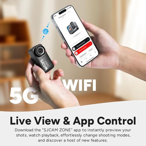كاميرا SJCAM C110Plus 128 جيجابايت، 4K POV، فيديو 170 درجة FOV، تثبيت 6 محاور، كاميرا جسم قابلة للارتداء، مقاومة للماء 30 متر، للسفر والتزلج وركوب الدراجات، ميكروفون مدمج لمدونات الفيديو، حامل الخوذة in Kuwait