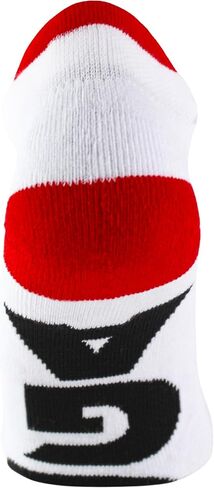 Georgia Bulldogs White Footie Socks - NCAA Officially Licensed - DB Fan Gear in Kuwait