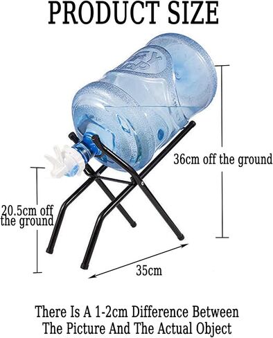 Inverted Foldable Bucket Rack, U-Shaped Water Bottle Holder,Can Hold Up to 100 Kg,with A Reusable Spout,Suitable for Home/Office/Space-constrained Locations in Kuwait