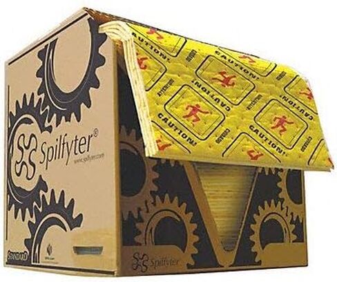 Spilfyter Absorbent Pad Universal Yellow in Kuwait