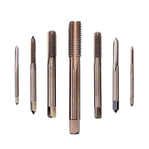 10PCS M2-M12 Cobalt Screw Tap Drill Bits HSSCO Machine Taps for Metal Stainless Steel(M4) in Saudi Arabia