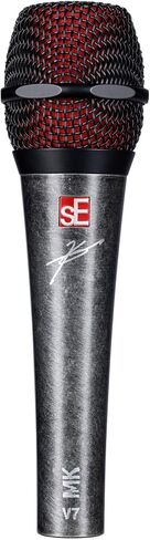 Audiosavings SE Electronics V7 MK Myles Kennedy Signature Edition Bundle: Supercardioid Performance Dynamic Vocal Microphone, RCXFM20E-B 20 ft XLR Cable, RPAK Charcoal Backpack Bag, 3-Items in Kuwait