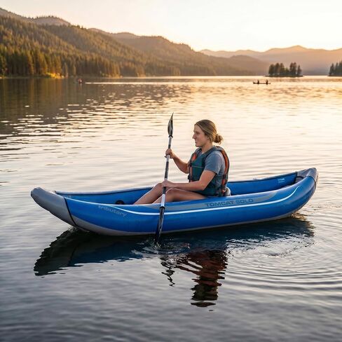 AIRE Tomcat Solo Inflatable Kayak, Limited Lime, 87120.03.102 in Kuwait