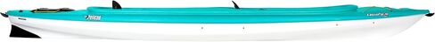 Pelican Alliance 136T - مقعد ترفيهي في قوارب الكاياك - أبيض فيروزي باهت - مادة Ram-X™ خفيفة الوزن حاصلة على براءة اختراع -Ergobreeze™/Ergoform - 13 قدم in Kuwait