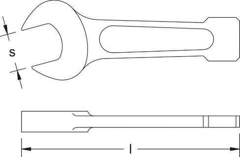 CS Unitec EX200-040UA Non-Sparking Aluminum Bronze (Albr) 1-1/8In Open End Striking Wrench in Saudi Arabia