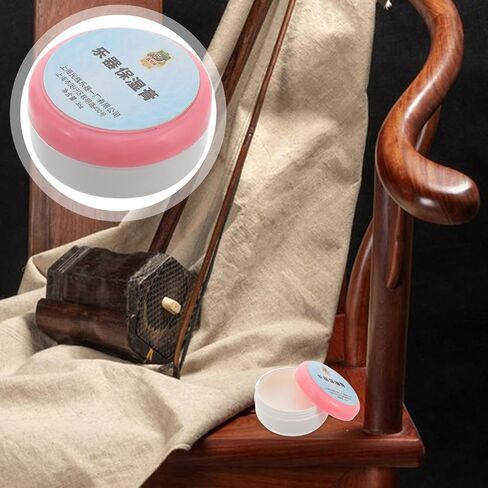 مرطب ومرطب للآلات الموسيقية من Ciieeo لـ Guzheng Erhu Pipa Guqin Yangqin، مكيف خشب مضاد للتكسير، كريم صيانة الآلات الخيطية العالمية in Kuwait