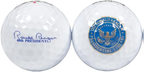 Ronald Reagan Presidential Library Seal Golf Balls - 3 Pack - Great Gift for Golfers! in Saudi Arabia