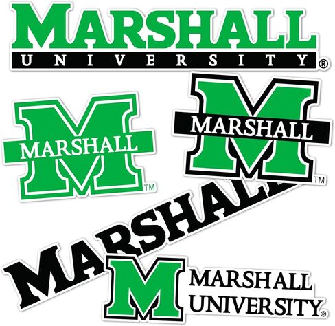 Desert Cactus Marshall University Sticker Thundering Herd MU Vinyl Decals Laptop Water Bottle Car Scrapbook T2 (Type 2-2) in Saudi Arabia