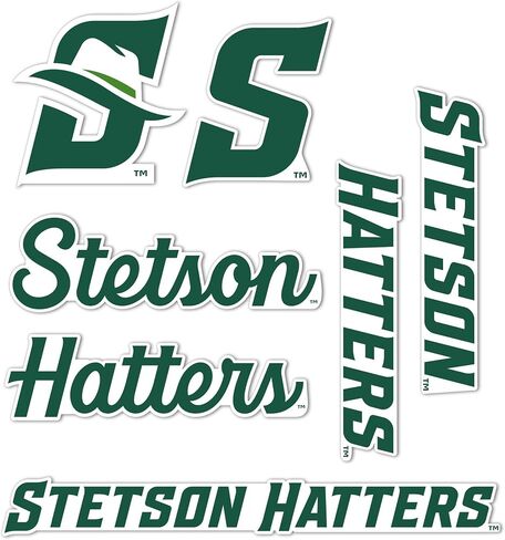 Desert Cactus Stetson University Sticker Hatters SU Vinyl Decals Laptop Water Bottle Car Scrapbook T2 (Type 2-2) in Saudi Arabia