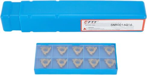 SNR0016Q16 CNC Internal Threading Tool Holder 16mm Shank with 10pcs 16IR AG60 Carbide Inserts for Steel Cast Iron Semi-Finishing Right Hand 180mm Length in Saudi Arabia