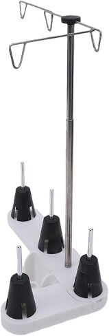 Aramox 4 Spool Thread Holder for Sewing Machines Durable Multipurpose Thread Stand for Household Use in Saudi Arabia
