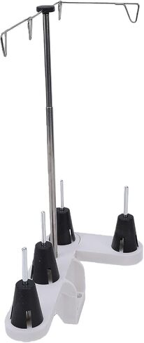 Aramox 4 Spool Thread Holder for Sewing Machines Durable Multipurpose Thread Stand for Household Use in Saudi Arabia