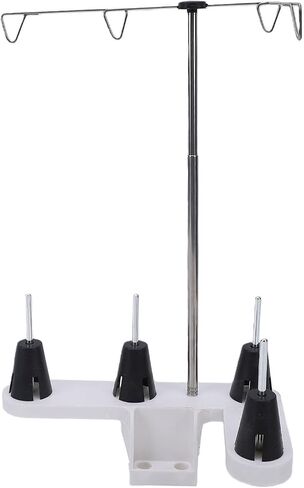 Aramox 4 Spool Thread Holder for Sewing Machines Durable Multipurpose Thread Stand for Household Use in Saudi Arabia