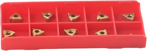 SER1212H11 External Threading Tool Holder, 12mm Shank CNC Lathe for turner with 10pcs 11ER AG60 Inserts, Alloy Steel Body w/ T8 Wrench in Saudi Arabia