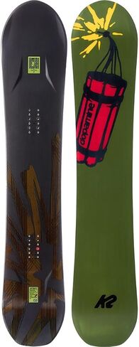 K2 Antidote Freeride Snowboard - Aggressive Flex, Stable, Precision, Responsive - All-Mountain, Powder in Kuwait