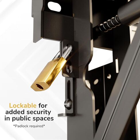 Mount-It! Pop-Out Video Wall Mount for 37"–70" TVs, 154 lbs, 4X Load Tested, Landscape & Portrait, VESA 200x200–600x400 (400x600 Portrait), Digital Signage & Commercial Display, MI-420 in Kuwait