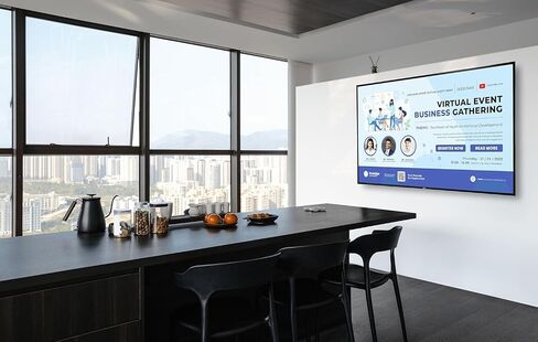 Promethean ActivPanel D-Series 75" 4K Digital Sign w/Radix Content License | Digital Signage Display for Business, Retail & Education. Includes 1-Year Radix Viso License. No Media Player Required. in Kuwait