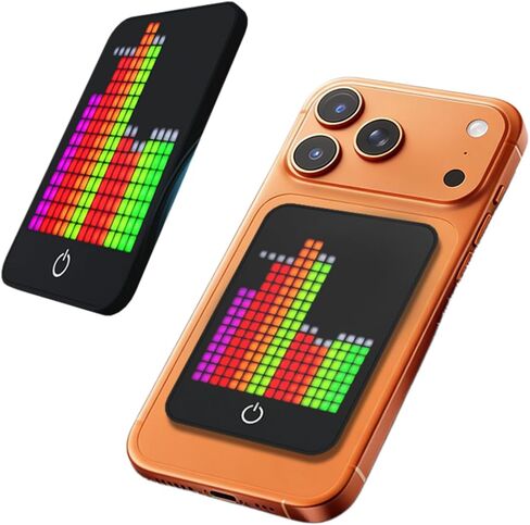 Tangxi Magnetic LED Pixel Display Screen with APP Control, Programmable Pixel Art Display DIY Animation Light Board for Smartphone Gaming Room Desk Decor in Kuwait
