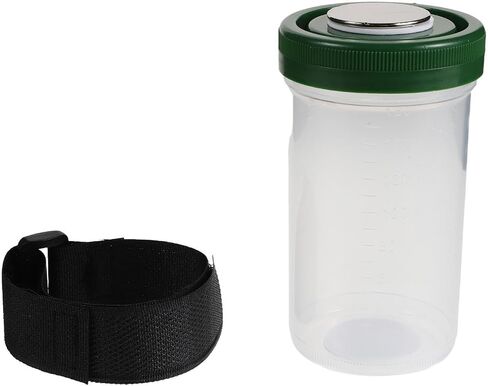 Healifty Portable Woodwind Reed Soaker Cup with Magnetic Seal and Loop Bracket for Saxophone and Woodwind Instruments, for Travel and Daily Practice with Reed Moisture Control in Kuwait