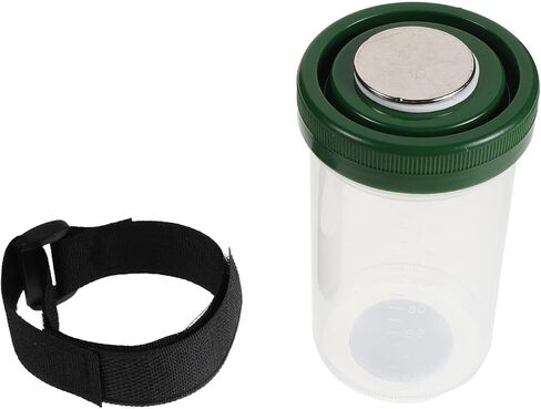 minkissy Oboe Bassoon Reed Soaker Cup with Magnetic Seal and Leak Protection, Plastic Travel Reed Wetting Container with Loop Bracket for Daily Practice and Music Students in Kuwait