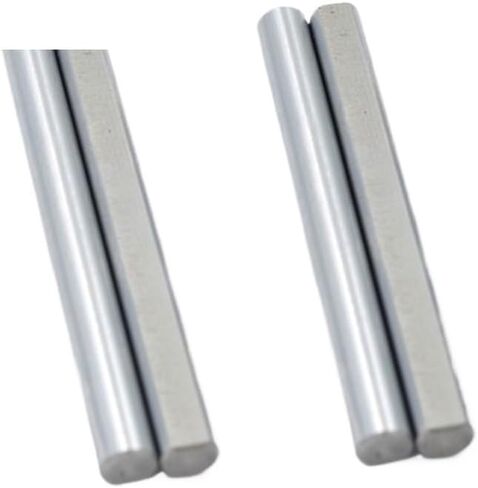 Bearing Steel D-Type Linear Shafts - 5mm Diameter Grind Flat & Round for 3D Printers/ in Saudi Arabia