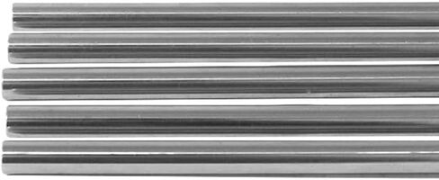 Bearing Steel D-Type Linear Shafts - 5mm Diameter Grind Flat & Round for 3D Printers/ in Saudi Arabia
