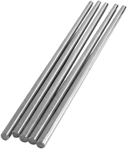 Bearing Steel D-Type Linear Shafts - 5mm Diameter Grind Flat & Round for 3D Printers/ in Saudi Arabia