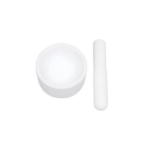 ملاط PTFE مع أداة مختبر مدقة وعاء تحطيم/جرة وخزان/خلية طحن مع قضيب طحن (70 × 130 مم) in Kuwait