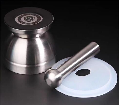 1 قطعة مختبر داخلي dia85mm/98 مللي متر هاون ومدقة مسحنة (85 مللي متر صغير) in Kuwait