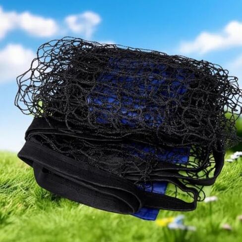 Pickleball Replacement Net Kids Pickleball Net 10ft Lightweight Black Polyester Net for Backyard Game in Kuwait