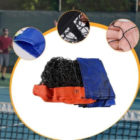 Pickleball Replacement Net Kids Pickleball Net 10ft Lightweight Black Polyester Net for Backyard Game in Kuwait