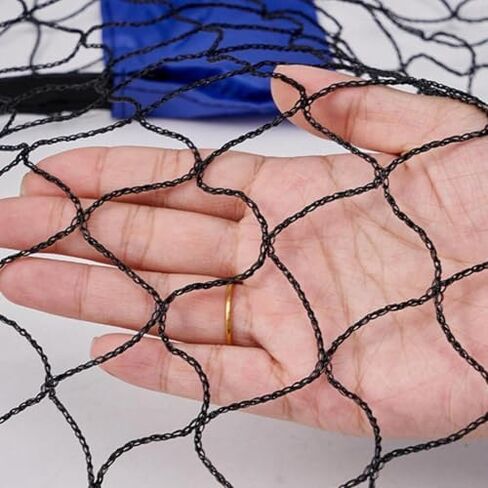 Pickleball Replacement Net Kids Pickleball Net 10ft Lightweight Black Polyester Net for Backyard Game in Kuwait