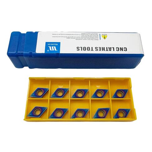 1PCS SDJCR1212H11 تحول أداة حامل مع 10PCS DCMT11T304 (DCMT32.51) متعدد الطبقات المغلفة كربيد قابل للفهرسة تحول إدراجات مخرطة CNC استبدال أدوات القطع لتصنيع المعادن in Kuwait