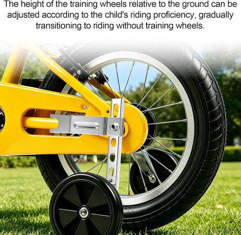 Penitue 2pcs Axle Extenders & 2pcs Stabiliser Extension Bolts for Training Wheels, Kids Bike Axle Extender for 12/16/18/20/22/24in Wheel Bikes (Silver) in Kuwait