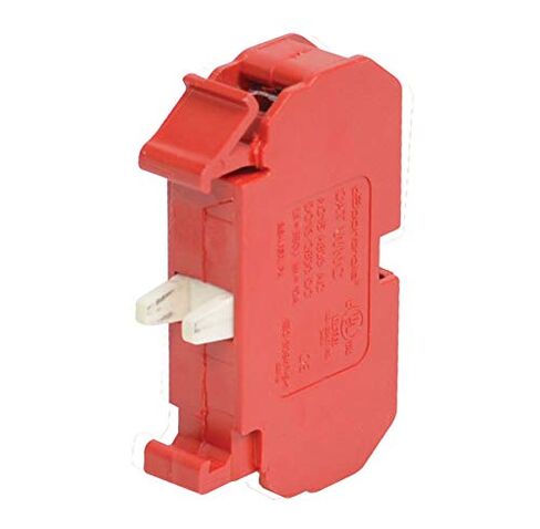 WNC 10 AMP, 22 MM, 600 VAC, Contact Block, Normally Closed, RED in Kuwait