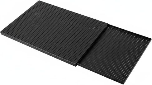 Commercial Pan Anodized Aluminum Oven Tray Perforated Pastry Sheet Anti- Pastry Tray Sturdy Metal Construction Suitable, 40x30cm, Hard Anodized in Kuwait
