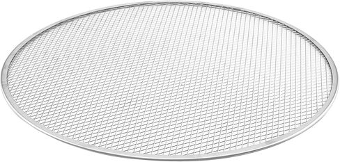 Uncoated 16" Stainless Steel Pizza Pan Screen, Crisper, Large, Gray in Kuwait