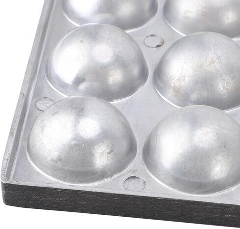 TAKOYAKI MAKER BAKING PAN FOR VARIOUS FLAVORS PREMIUM ALUMINUM ALLOY PORTABLE DESIGN in Kuwait