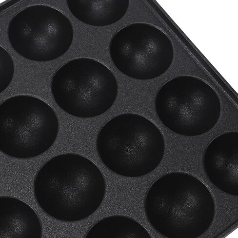 TAKOYAKI MAKER BAKING PAN FOR VARIOUS FLAVORS PREMIUM ALUMINUM ALLOY PORTABLE DESIGN in Kuwait