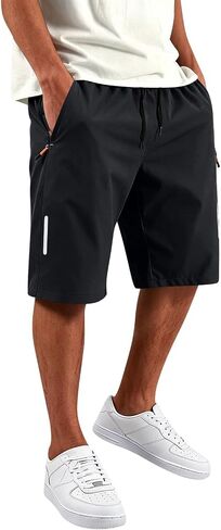 Men's Quick Dry Shorts, Lightweight Loose Casual Beach Shorts in Kuwait