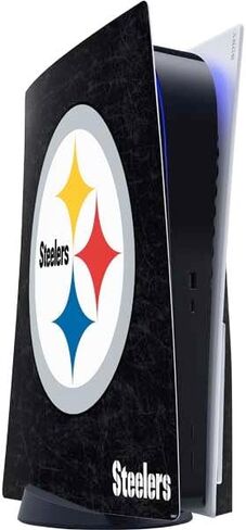 Skinit Decal Gaming Skin Compatible with PS5 Console - Officially Licensed NFL Pittsburgh Steelers Design in Kuwait