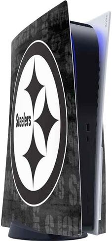 Skinit Decal Gaming Skin Compatible with PS5 Console - Officially Licensed NFL Pittsburgh Steelers Design in Kuwait