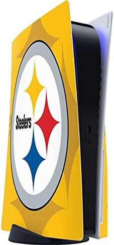 Skinit Decal Gaming Skin Compatible with PS5 Console - Officially Licensed NFL Pittsburgh Steelers Design in Kuwait