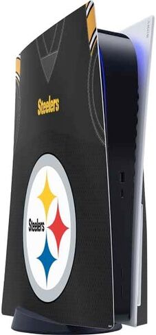 Skinit Decal Gaming Skin Compatible with PS5 Console - Officially Licensed NFL Pittsburgh Steelers Design in Kuwait