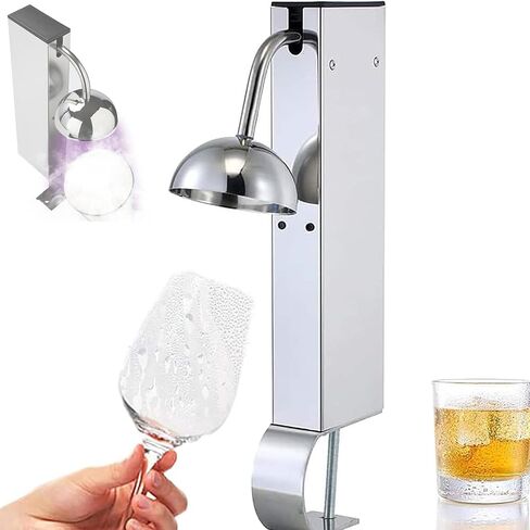 Espumador Vidrio Escritorio,para Enfriamiento Instantáneo De Bebidas,Se Enfría En 6 Segundos,Enfriador Alimentado Por para Vino, Cócteles Y Vasos Cerveza B in Saudi Arabia